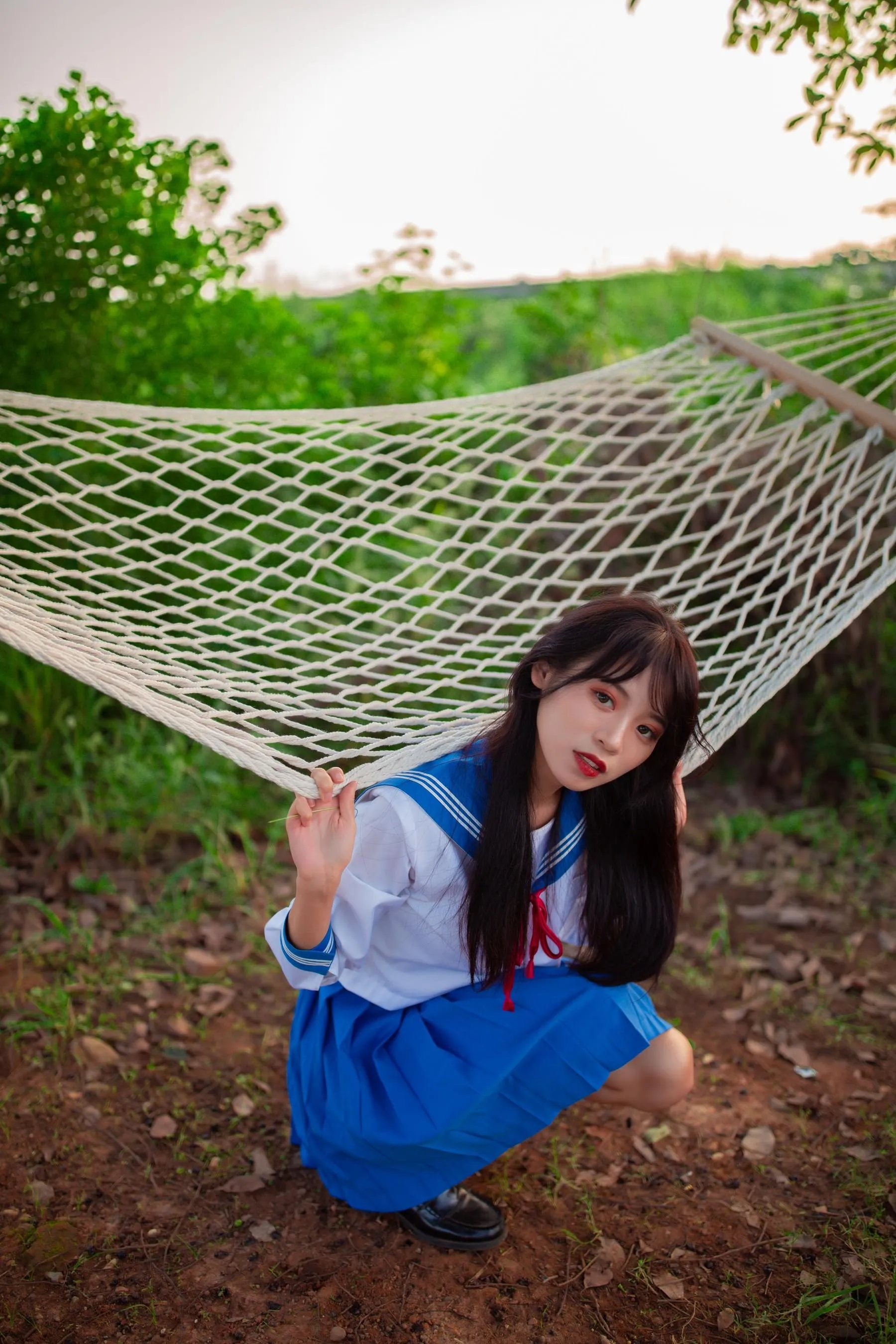 [YITUYU艺图语]2022.02.02 JK少女 一只橙子 [48P]插图4